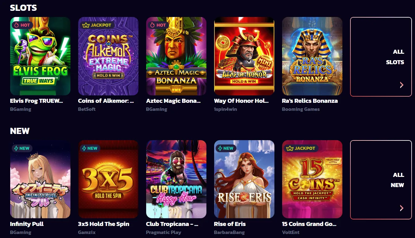 Ganhos máximos em um jogo de slot SpinMax